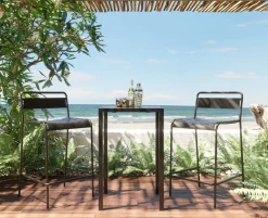 KARE Design Sedia bar Twist antracite - KARE> Sgabelli Bar