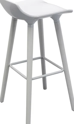 KARE Design Sedia bar York Bianco 75cm - KARE> Sgabelli Bar