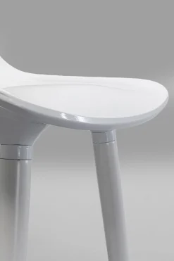 KARE Design Sedia bar York Bianco 75cm - KARE></noscript> Sgabelli Bar