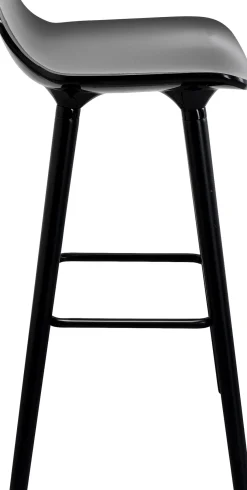 KARE Design Sedia bar York Nero 75cm - KARE> Sgabelli Bar