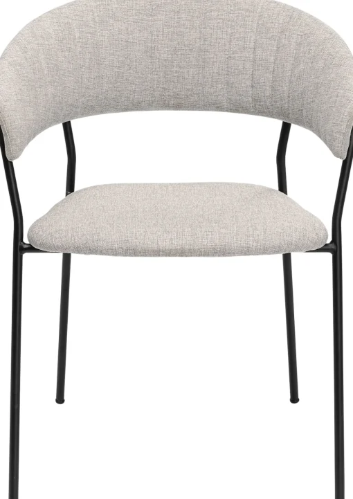 KARE Design Sedia con braccioli Belle beige (2/set) - KARE> Sedie