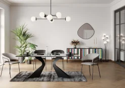 KARE Design Sedia con braccioli Belle beige (2/set) - KARE></noscript> Sedie