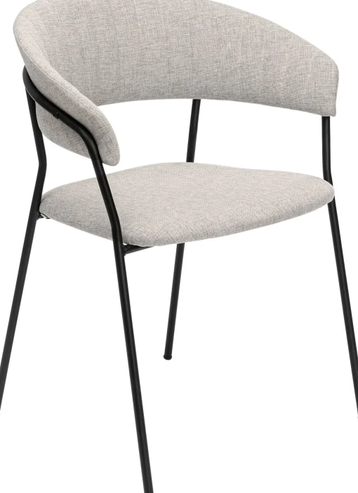 KARE Design Sedia con braccioli Belle beige (2/set) - KARE> Sedie