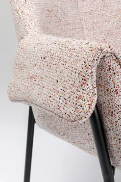 KARE Design Sedia con braccioli Bess Beige Flitter - KARE></noscript> Sedie
