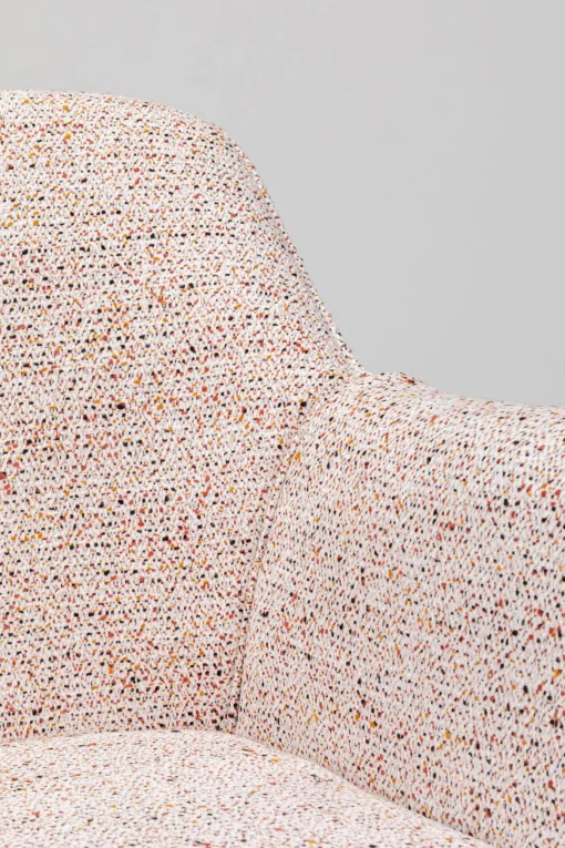 KARE Design Sedia con braccioli Bess Beige Flitter - KARE> Sedie