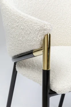 KARE Design Sedia con braccioli Boulevard bianco - KARE></noscript> Sedie