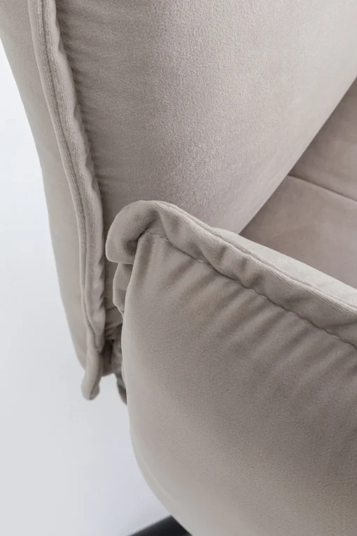 KARE Design Sedia con braccioli Chelsea grigio - KARE> Sedie