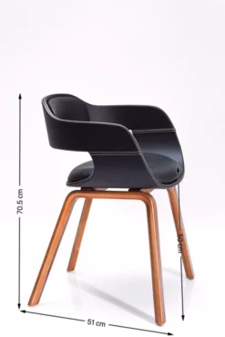 KARE Design Sedia Con Braccioli Costa Noce - KARE></noscript> Sedie