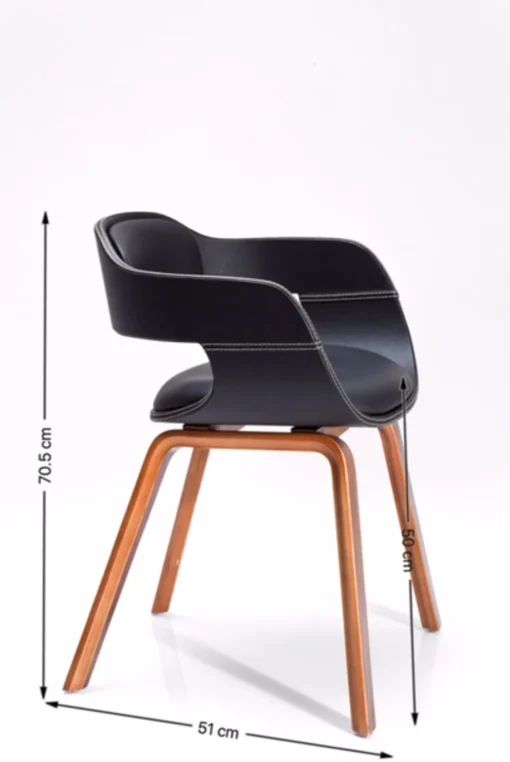 KARE Design Sedia Con Braccioli Costa Noce - KARE> Sedie