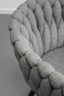 KARE Design Sedia con braccioli Dean grigio - KARE></noscript> Sedie