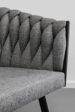 KARE Design Sedia con braccioli Dean grigio - KARE></noscript> Sedie