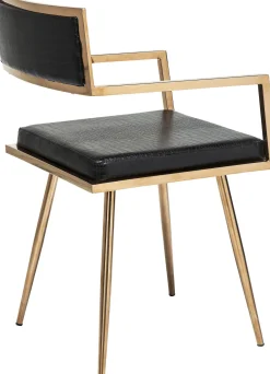 KARE Design SEDIA CON BRACCIOLI JAZZ ORO ROSA - KARE></noscript> Sedie