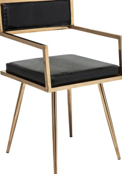 KARE Design SEDIA CON BRACCIOLI JAZZ ORO ROSA - KARE></noscript> Sedie