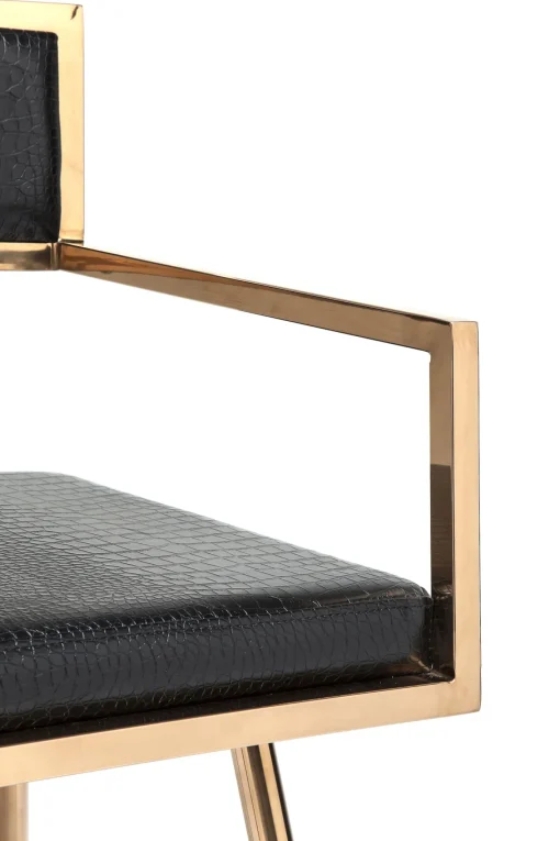 KARE Design SEDIA CON BRACCIOLI JAZZ ORO ROSA - KARE> Sedie