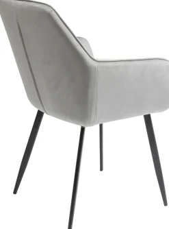 KARE Design Sedia con braccioli Kayla grigio - KARE> Sedie