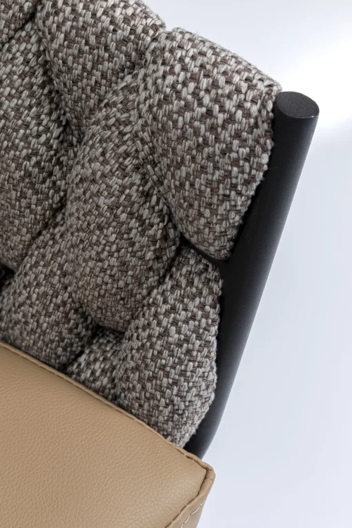 KARE Design SEDIA CON BRACCIOLI KNOT TWEED - KARE> Sedie