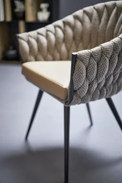 KARE Design SEDIA CON BRACCIOLI KNOT TWEED - KARE></noscript> Sedie