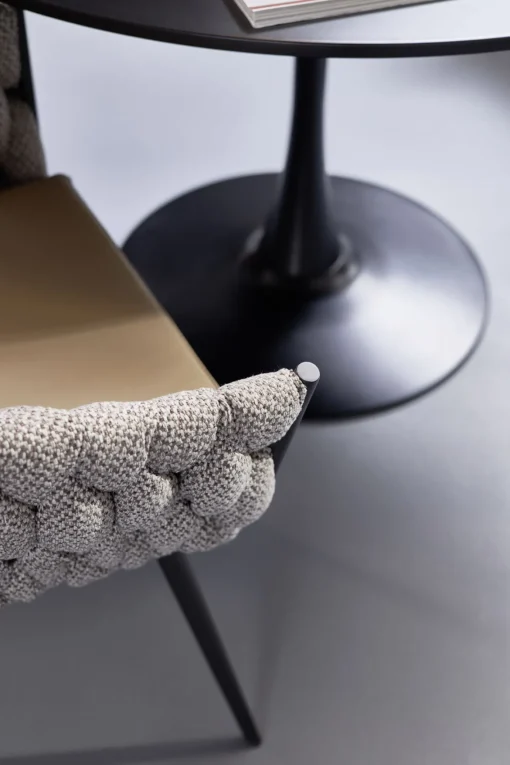 KARE Design SEDIA CON BRACCIOLI KNOT TWEED - KARE> Sedie