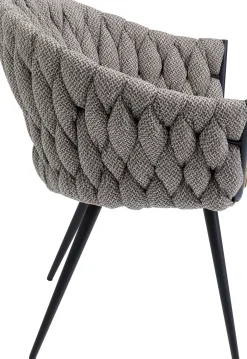 KARE Design SEDIA CON BRACCIOLI KNOT TWEED - KARE></noscript> Sedie