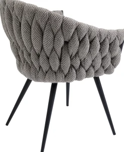 KARE Design SEDIA CON BRACCIOLI KNOT TWEED - KARE></noscript> Sedie