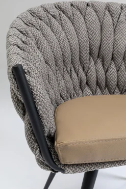 KARE Design SEDIA CON BRACCIOLI KNOT TWEED - KARE></noscript> Sedie