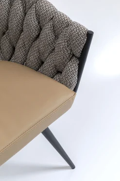 KARE Design SEDIA CON BRACCIOLI KNOT TWEED - KARE></noscript> Sedie