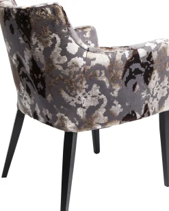 KARE Design SEDIA CON BRACCIOLI MODE SUBLIME-BRUNO SCURO - KARE> Sedie