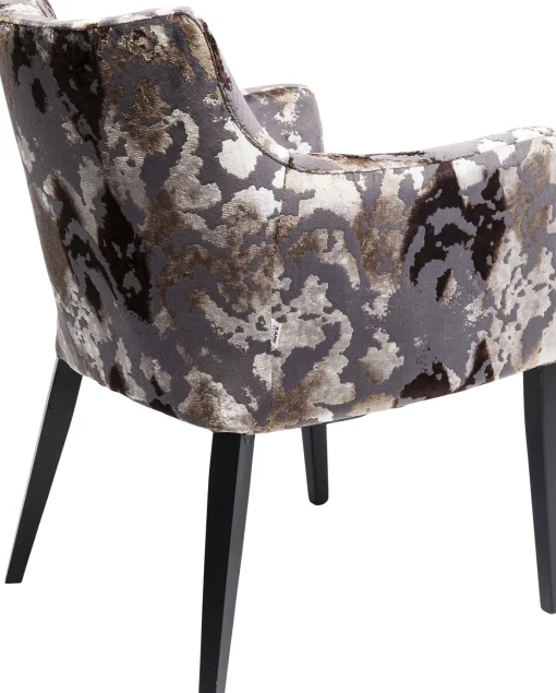 KARE Design SEDIA CON BRACCIOLI MODE SUBLIME-BRUNO SCURO - KARE> Sedie