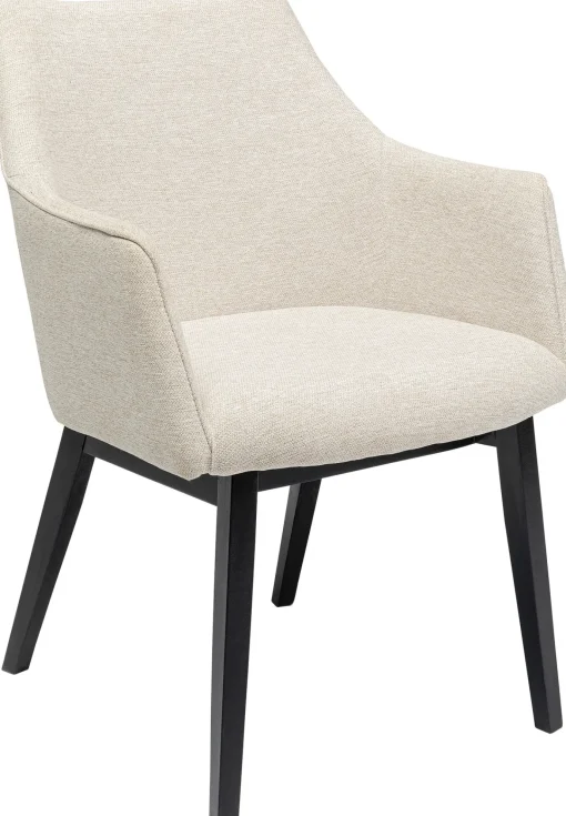 KARE Design Sedia con braccioli Modino crema - KARE> Sedie