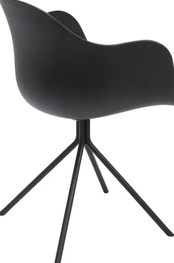 KARE Design Sedia con braccioli nera Bel Air  - KARE> Sedie