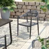 KARE Design Sedia con braccioli Palma grigio - KARE> Sedie