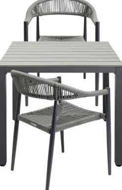 KARE Design Sedia con braccioli Palma grigio - KARE></noscript> Sedie
