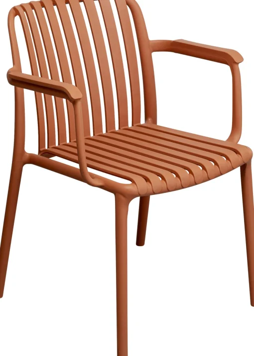 KARE Design Sedia con braccioli Porto Santo Terracotta - KARE> Sedie