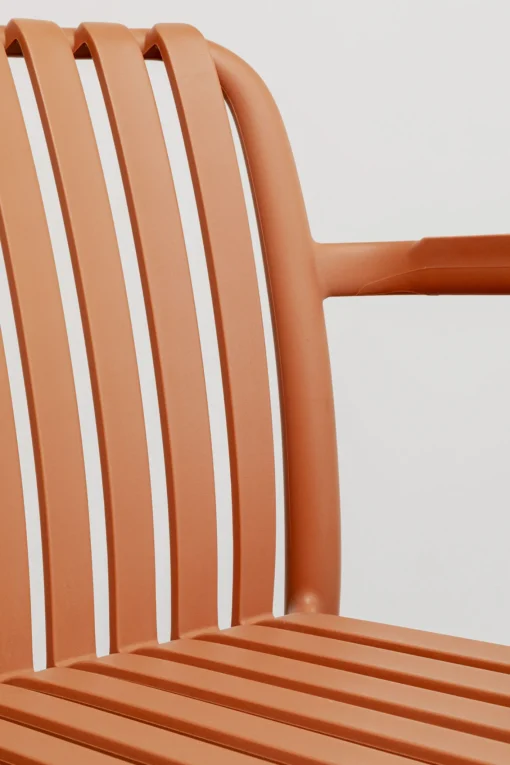 KARE Design Sedia con braccioli Porto Santo Terracotta - KARE> Sedie