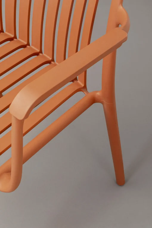 KARE Design Sedia con braccioli Porto Santo Terracotta - KARE> Sedie