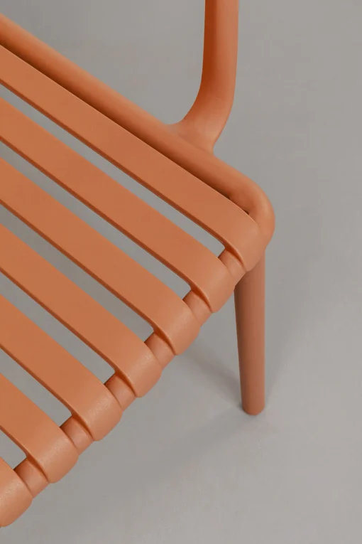 KARE Design Sedia con braccioli Porto Santo Terracotta - KARE> Sedie