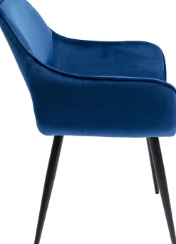 KARE Design Sedia Con Braccioli San Francisco Blu - KARE> Sedie