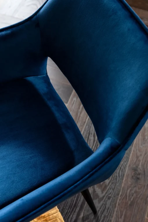 KARE Design Sedia Con Braccioli San Francisco Blu - KARE> Sedie