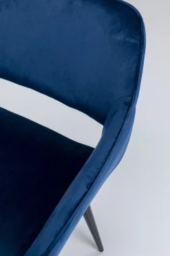 KARE Design Sedia Con Braccioli San Francisco Blu - KARE></noscript> Sedie