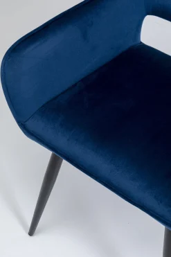 KARE Design Sedia Con Braccioli San Francisco Blu - KARE></noscript> Sedie
