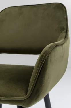KARE Design Sedia Con Braccioli San Francisco Verde Scuro - KARE></noscript> Sedie