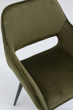 KARE Design Sedia Con Braccioli San Francisco Verde Scuro - KARE></noscript> Sedie