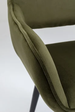 KARE Design Sedia Con Braccioli San Francisco Verde Scuro - KARE></noscript> Sedie