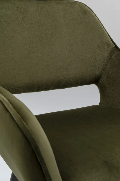 KARE Design Sedia Con Braccioli San Francisco Verde Scuro - KARE> Sedie
