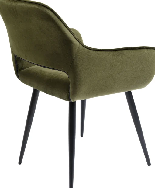 KARE Design Sedia Con Braccioli San Francisco Verde Scuro - KARE> Sedie