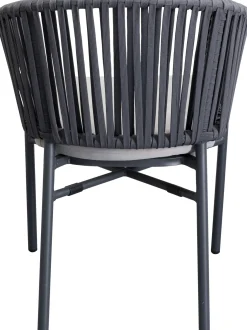 KARE Design Sedia con braccioli Santanyi grigio scuro - KARE></noscript> Sedie