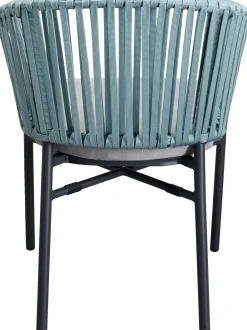 KARE Design Sedia con braccioli Santanyi blu petrolio - KARE></noscript> Sedie