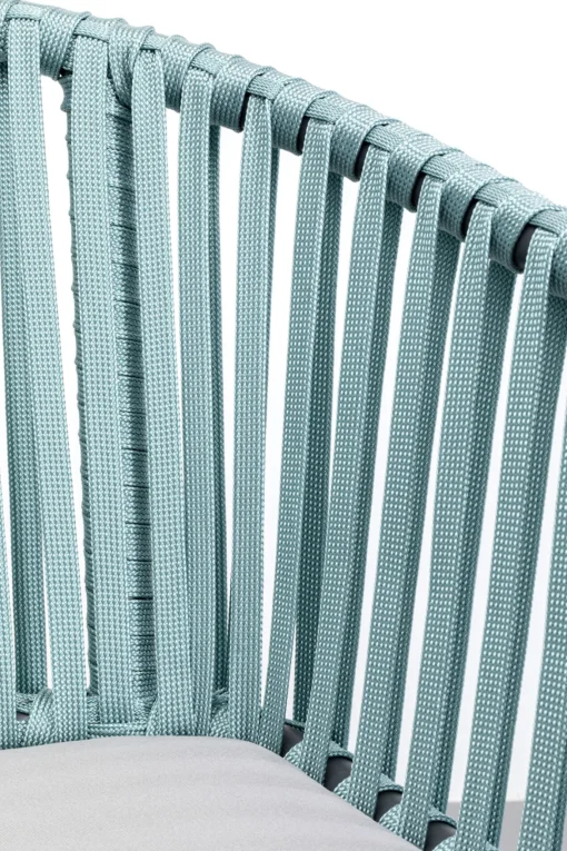 KARE Design Sedia con braccioli Santanyi blu petrolio - KARE> Sedie