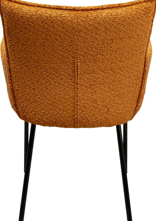 KARE Design Sedia con braccioli Selma arancione - KARE> Sedie