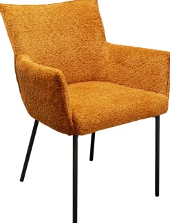 KARE Design Sedia con braccioli Selma arancione - KARE></noscript> Sedie